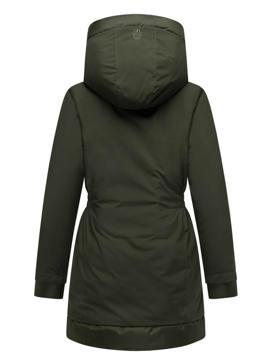 Navahoo Navahoo Kurtka zimowa Winterprinzessin Zielony Regular Fit