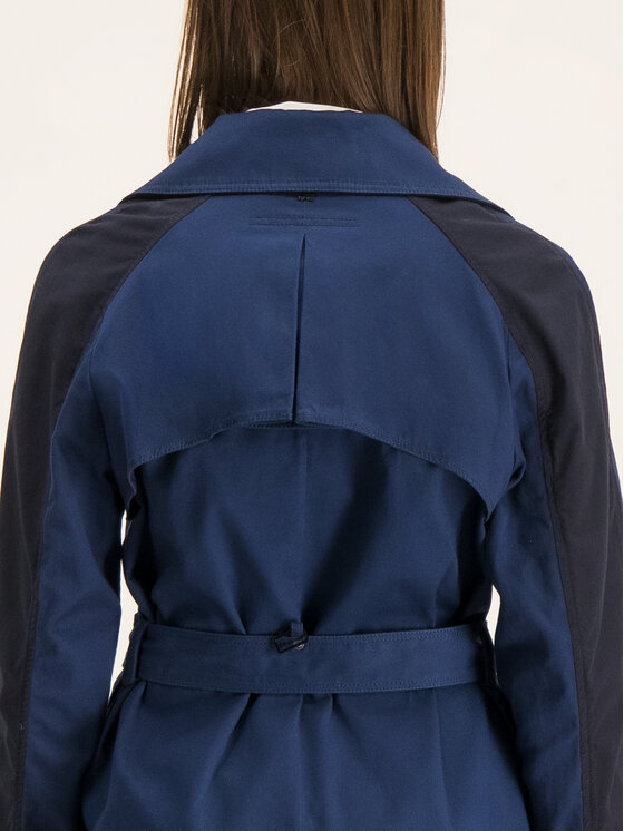 G-Star Raw G-Star Raw Тренч D14770-B300-1305 Cиній Regular Fit