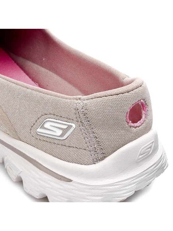 Skechers Skechers Schuhe Go Walk 2-Super Sock 13955/TPE Beige