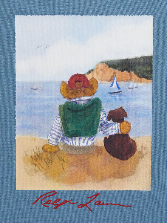 Polo Ralph Lauren Polo Ralph Lauren T-Shirt 322A12424001 Blau Regular Fit