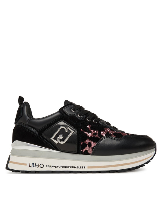Liu Jo Liu Jo Sneakersy Maxi Wonder 01 BF5009 PX682 Czarny