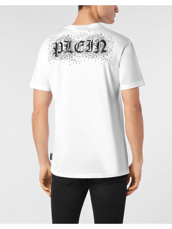 PHILIPP PLEIN PHILIPP PLEIN T-Shirt 23495 Biały Regular Fit