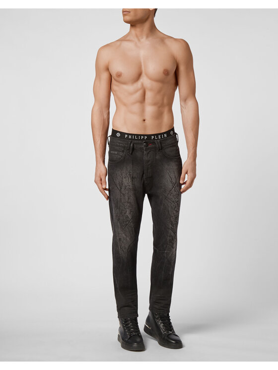 PHILIPP PLEIN PHILIPP PLEIN Jeansy 4979 Czarny Slim Fit