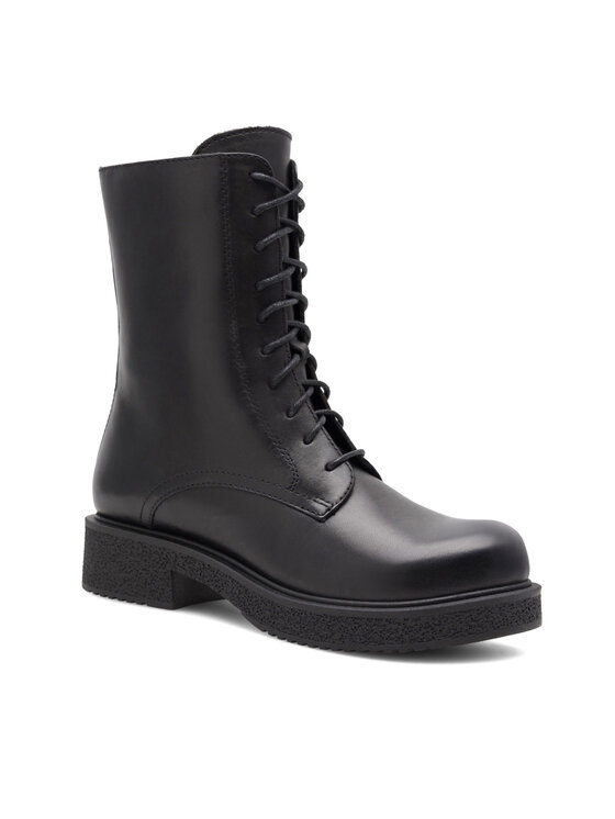Gino Rossi Gino Rossi Schnürstiefeletten Spezia -03 Schwarz