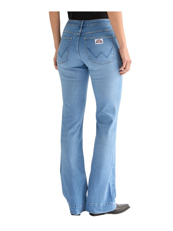 Wrangler Wrangler Jeansy 112332420 Niebieski Bootcut Fit