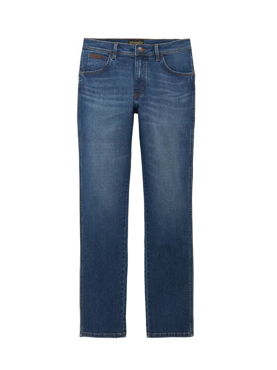 Wrangler Wrangler Jeansy TEXAS SLIM Niebieski Slim Fit