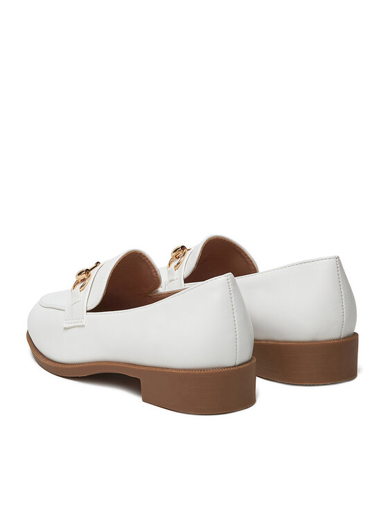 DeeZee DeeZee Loafersy 2024-64 Bílá