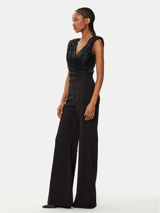 Rinascimento Rinascimento Jumpsuit CFC0019758002 Nero Regular Fit