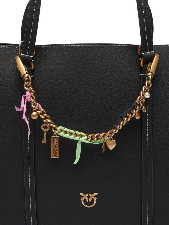 PINKO PINKO Maiņas siksniņa somai Bag Charm 1 AI 25-26 PCPL 105518 A2RK Zelta