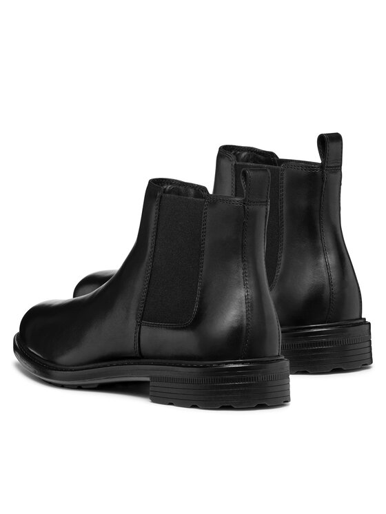 Geox Geox Jātnieku stila puszābaki Walk Pleasure U567KA-00043 C9999 Melns