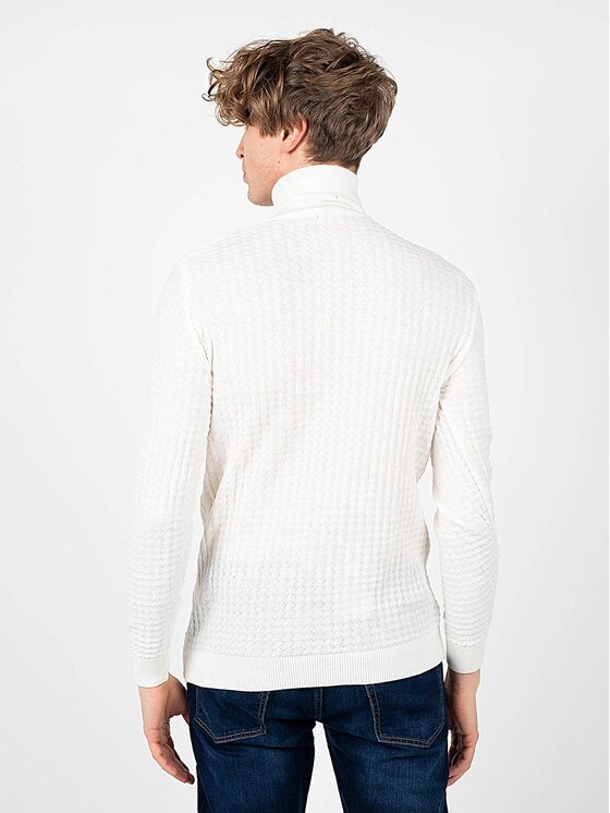 Xagon Xagon Maglione A2108 1J 1213 Écru Regular Fit