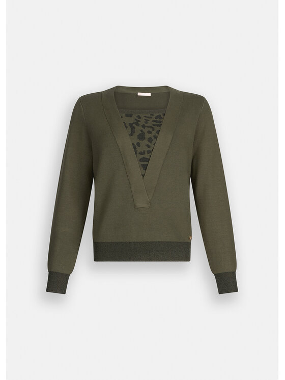 Liu Jo Liu Jo Maglione TF5254MS49IA4350 Verde Regular Fit