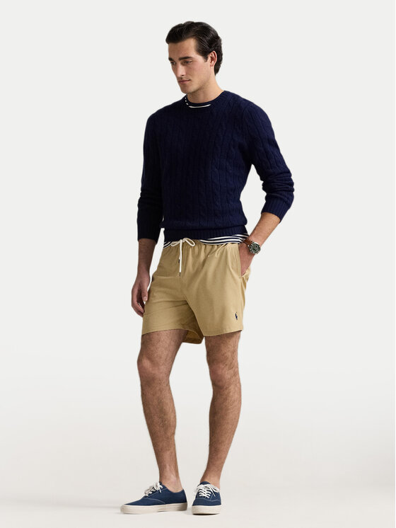 Polo Ralph Lauren Polo Ralph Lauren Szorty kąpielowe 710957782001 Beżowy Classic Fit