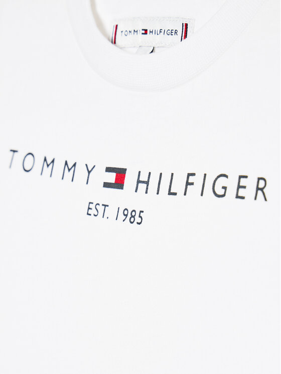 Tommy Hilfiger Tommy Hilfiger Tricou Essential KS0KS00210 Alb Regular Fit