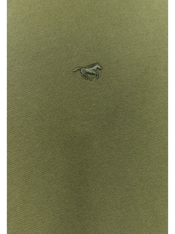 Mustang Mustang Felpa Clio Verde Regular Fit