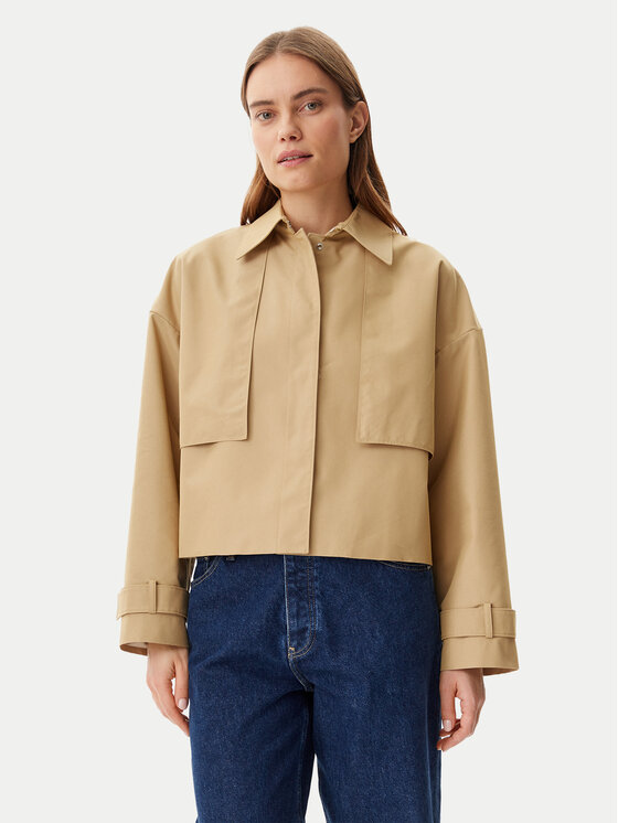 Calvin Klein Calvin Klein Kevad-sügis jope K20K208379 Beež Relaxed Fit