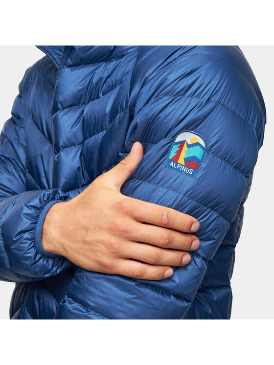Alpinus Alpinus Kurtka puchowa Pollux Niebieski Regular Fit
