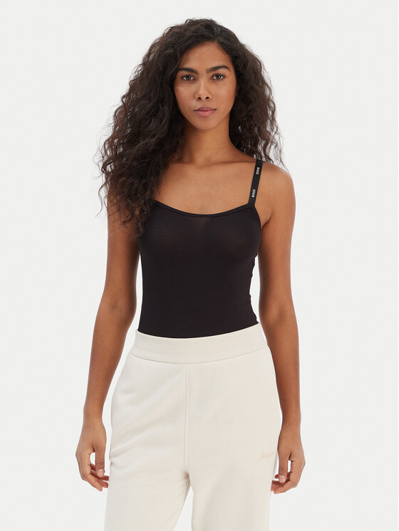 BOSS Boss Top 50515379 Čierna Regular Fit