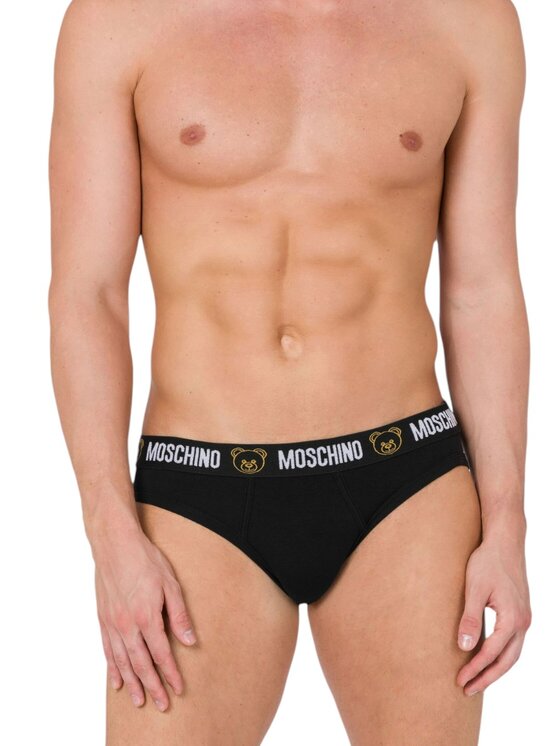 MOSCHINO MOSCHINO Set di 2 slip 2pack - Moschino - underbear Nero