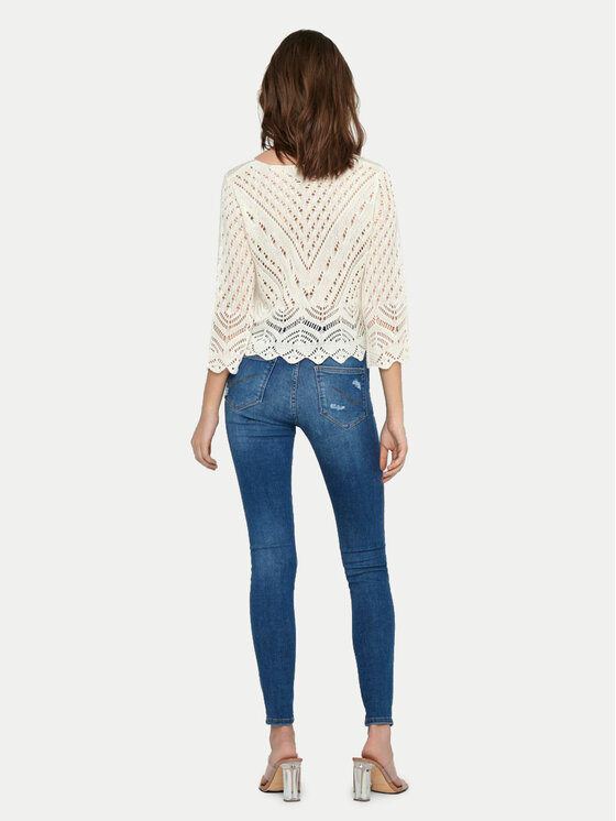 JDY JDY Светр New Sun 15212788 Білий Regular Fit