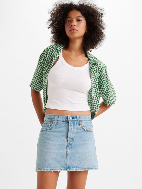 Levi's® Levi's® Farmer szoknya Icon A46940003 Kék Loose Fit