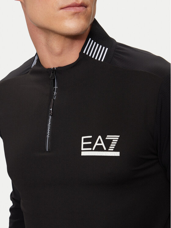 EA7 Emporio Armani EA7 Emporio Armani Hosszú ujjú 3DPT03 PJMLZ 1200 Fekete Regular Fit