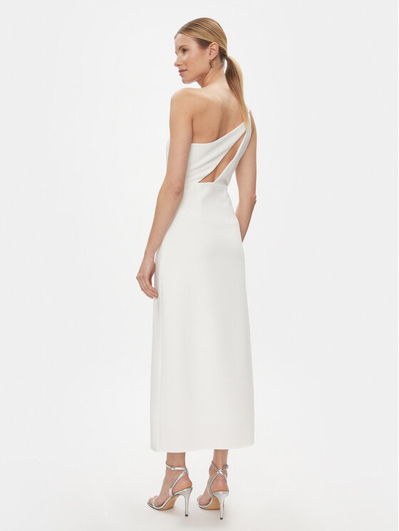YAS YAS Rochie cocktail Izzie 26032133 Alb Regular Fit