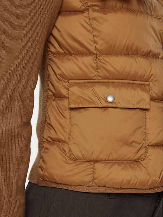 Tommy Hilfiger Tommy Hilfiger Pehelykabát WW0WW44343 Barna Slim Fit
