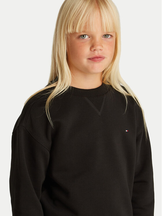 Tommy Hilfiger Tommy Hilfiger Bluza Timeless KS0KS00534 D Czarny Regular Fit