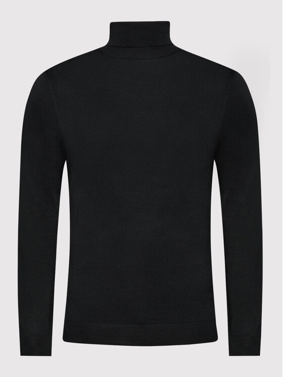 Only & Sons Only & Sons Rollkragenpullover Wyler 22020879 Schwarz Regular Fit
