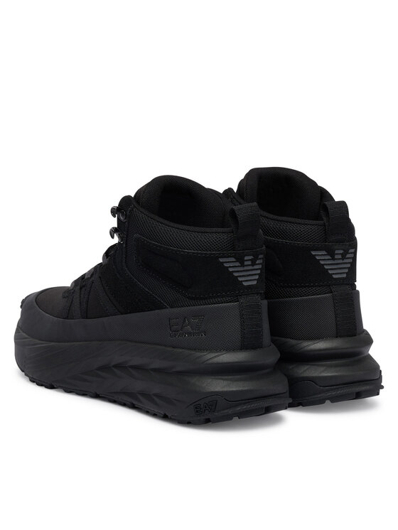 EA7 Emporio Armani EA7 Emporio Armani Sneakersy Stivale 7X000299 AF18450 MZ042 Černá
