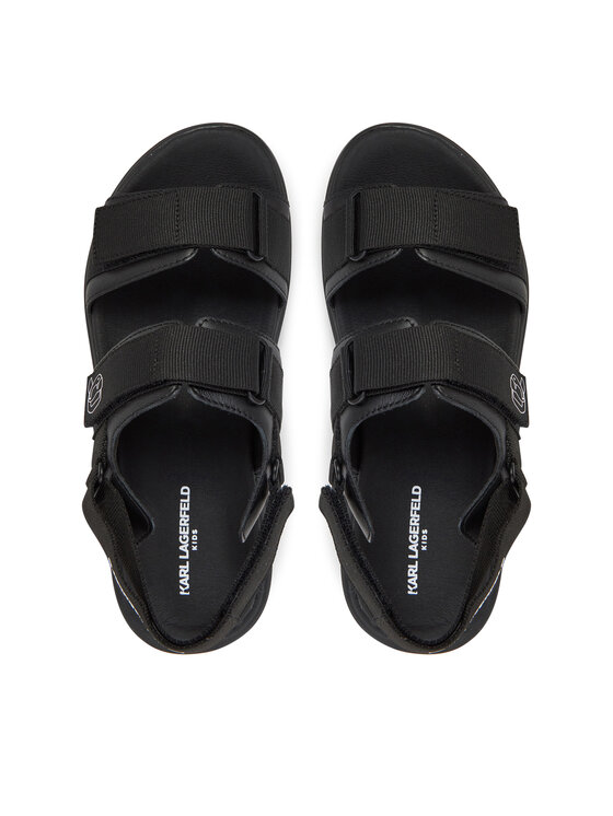Karl Lagerfeld Kids Karl Lagerfeld Kids Sandały Z30382 S Czarny