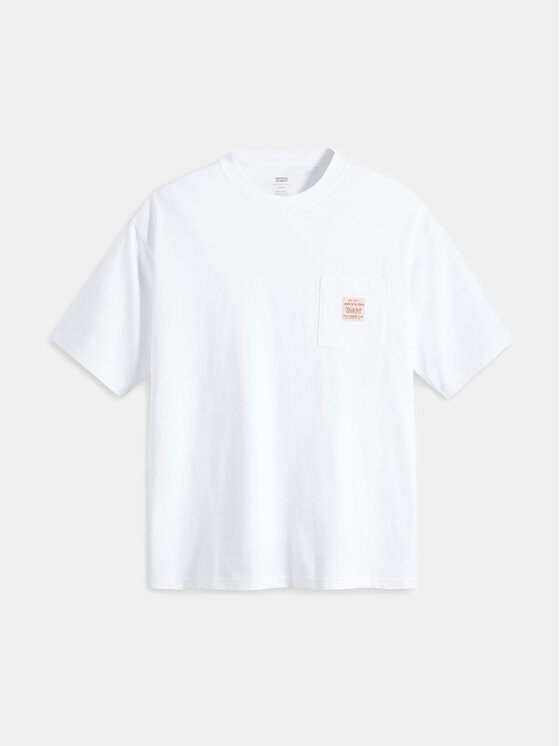 Levi's® Levi's® Tričko Workwear A5850-0005 Biela Loose Fit