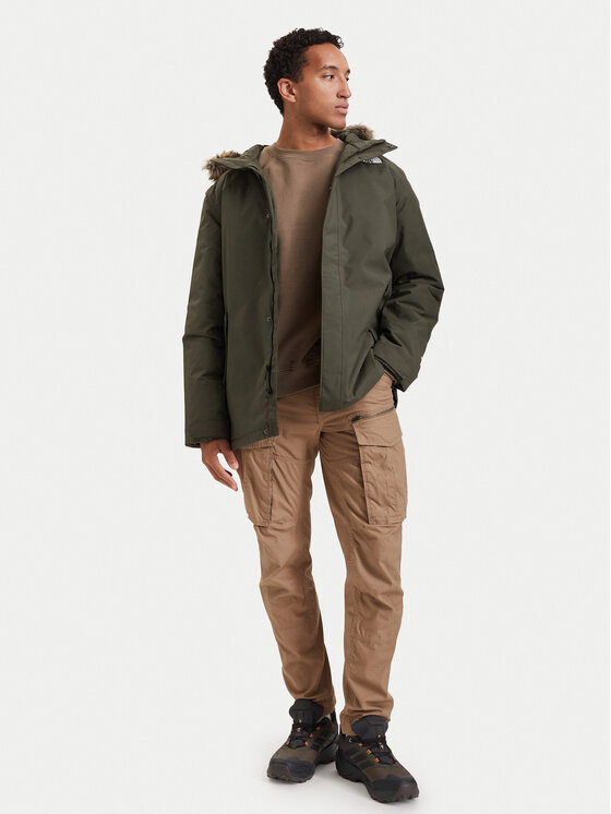 The North Face The North Face Zimné bundy Zaneck NF0A4M8H Kaki Regular Fit