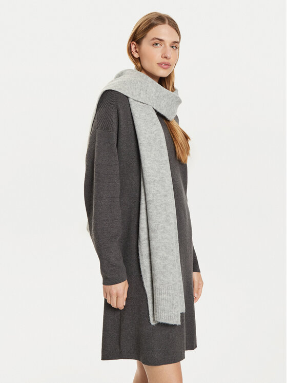 Tommy Hilfiger Sciarpa Luxe AW0AW16646 Grigio, taglia : OS