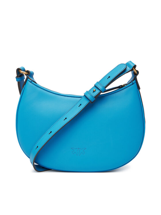 PINKO PINKO Torebka Half Moon Mini Fl Al 25-26 PLTT 102790 A0F1 Niebieski