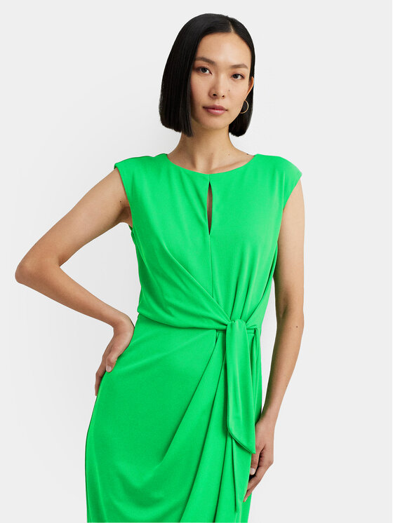 LAUREN RALPH LAUREN Lauren Ralph Lauren Kokteiļkleita 250925939001 Zaļš Regular Fit