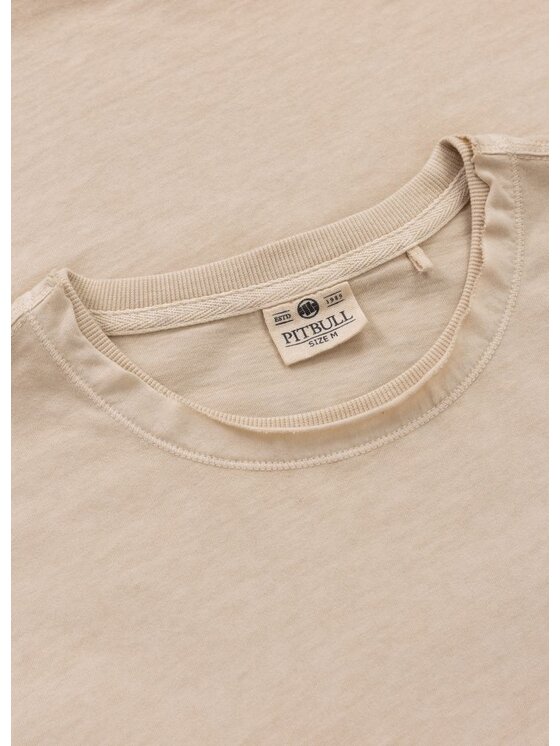 PITBULL PITBULL T-Shirt AUTOMATIC Beżowy Regular Fit