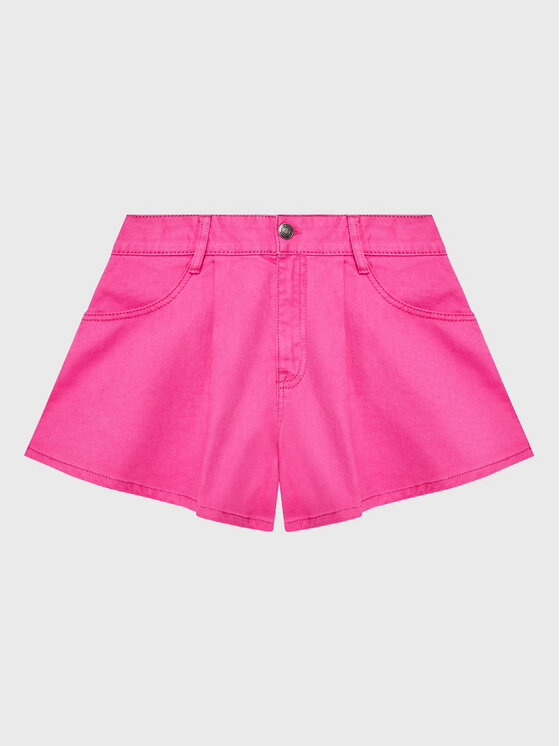 United Colors Of Benetton United Colors Of Benetton Šortky z materiálu 4RISC9019 Růžová Regular Fit