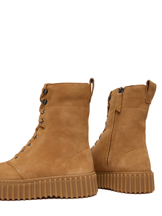 Clarks Clarks Čizme Torhill Style 26182917 Smeđa