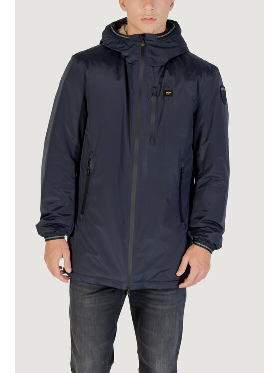 Blauer Blauer Trench JARVIS Blu Egg Fit