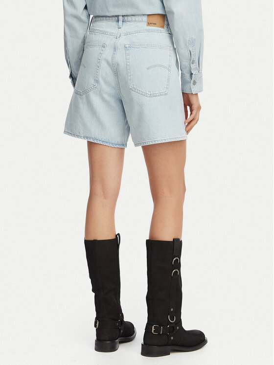 G-Star Raw G-Star Raw Džinsiniai šortai Jett D28386-E352 Šviesiai mėlyna Regular Fit