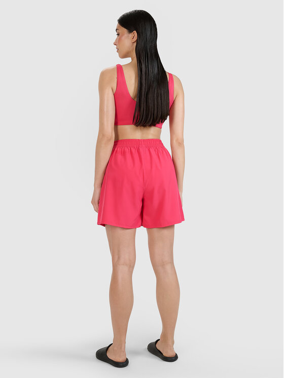 4F 4F Szorty sportowe BEACHWEAR BASIC Różowy Regular Fit
