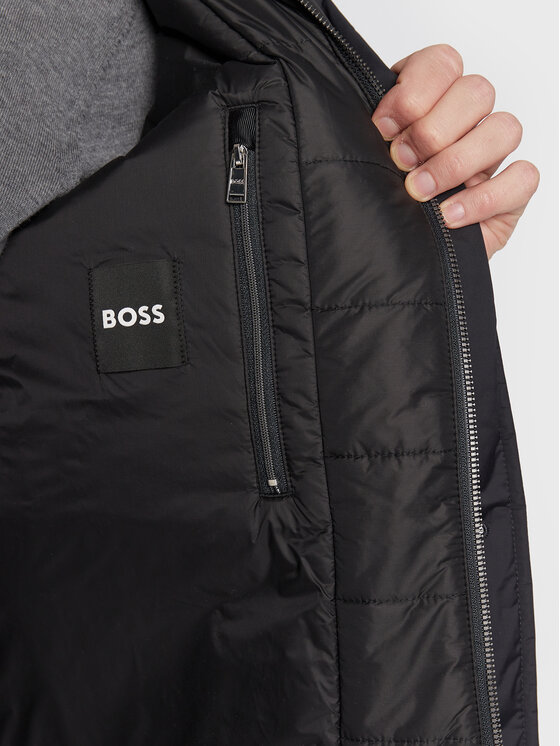 BOSS Boss Demisezoninė striukė P-Coxtan-N-231F 50487293 Tamsiai mėlyna Regular Fit