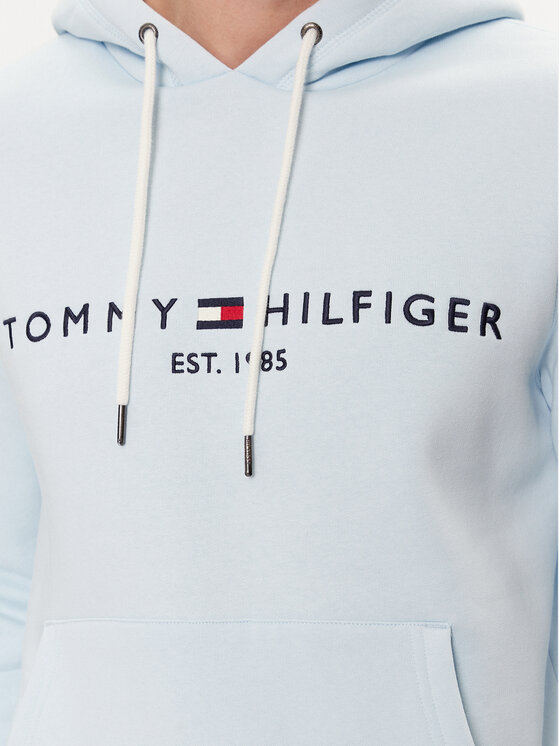 Tommy Hilfiger Tommy Hilfiger Majica dugih rukava Logo MW0MW11599 Svijetloplava Regular Fit