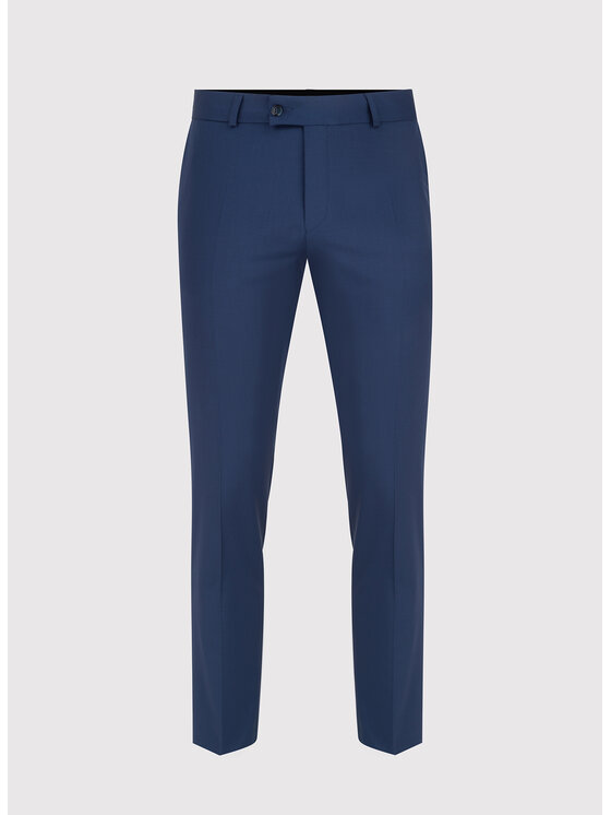 Pako Lorente Pako Lorente Marynarka P24SP-3G-017 Granatowy Super Slim Fit
