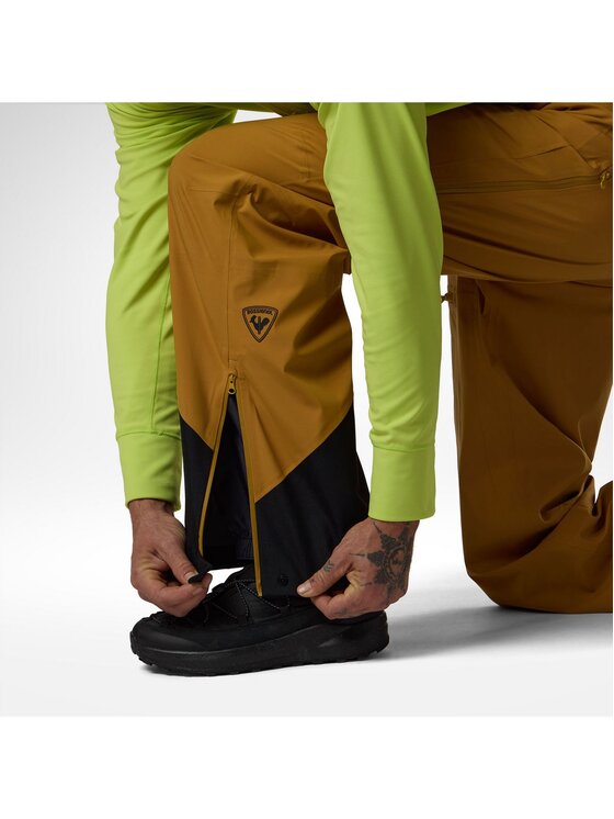 Rossignol Rossignol Spodnie narciarskie M Evader 2.0 3L Shell Pant Brązowy Regular Fit