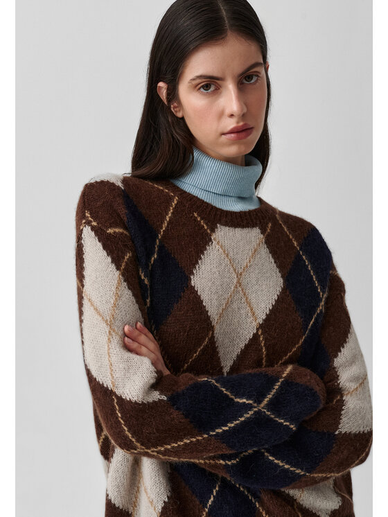 TATUUM TATUUM Sweter LOREMA Kolorowy Classic Fit