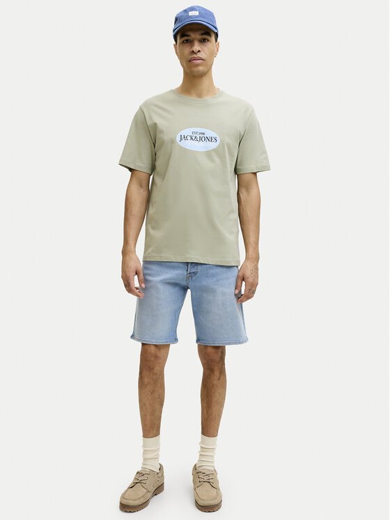 Jack & Jones Jack & Jones Bavlnené šortky Rick Original 12290839 Modrá Regular Fit