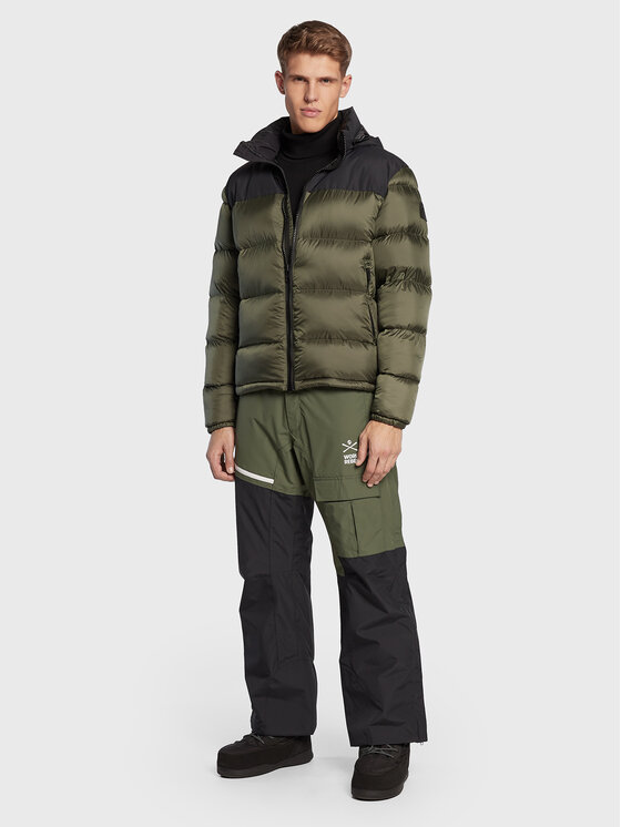 Head Head Smučarska jakna Rebels Star Phase 821582 Khaki Regular Fit